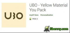 UBO - Yellow Material You Pack MOD APK