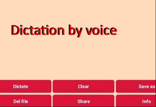 Dictation by voice MOD APK