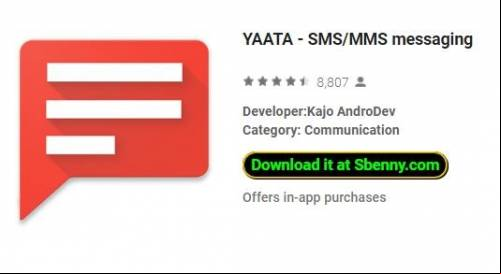YAATA - SMS/MMS messaging MOD APK