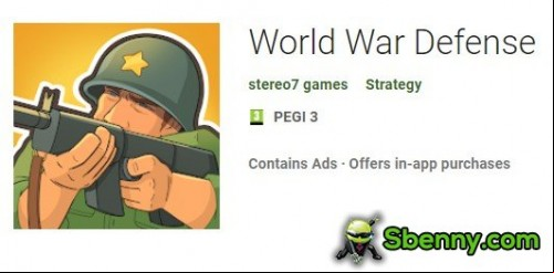World War Defense MOD APK