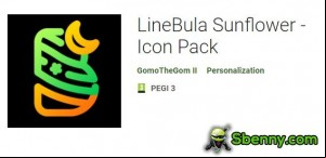 LineBula Sunflower - Icon Pack MOD APK