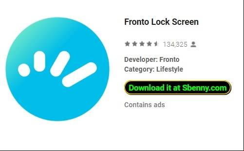 Fronto Lock Screen MOD APK