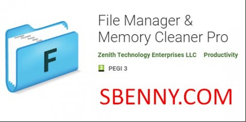 File Manager &amp; Memory Cleaner Pro APK