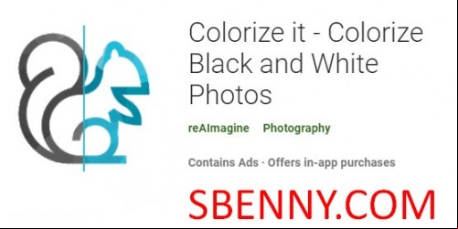 Colorize it - Colorize Black and White Photos MOD APK