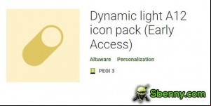 Dynamic light A12 icon pack MOD APK