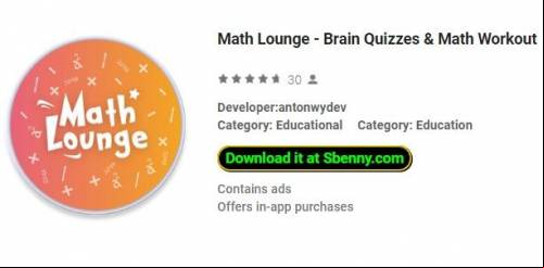 Math Lounge - Brain Quizzes &amp; Math Workout MOD APK
